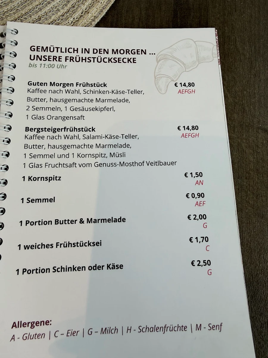 Speisekarte photo 1