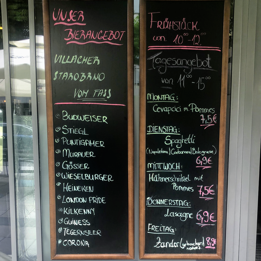 Speisekarte photo 1
