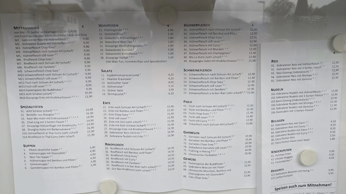 Speisekarte photo 1