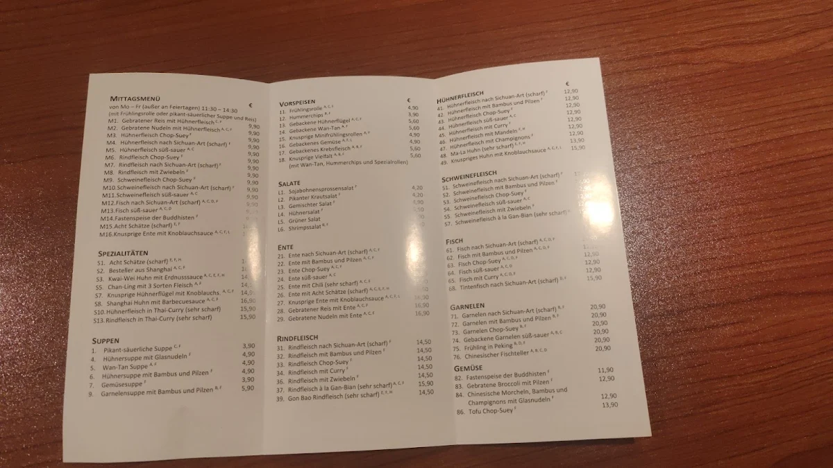 Speisekarte photo 3
