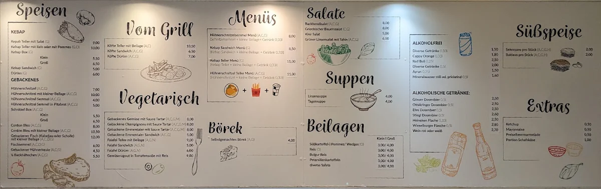 Speisekarte photo 2