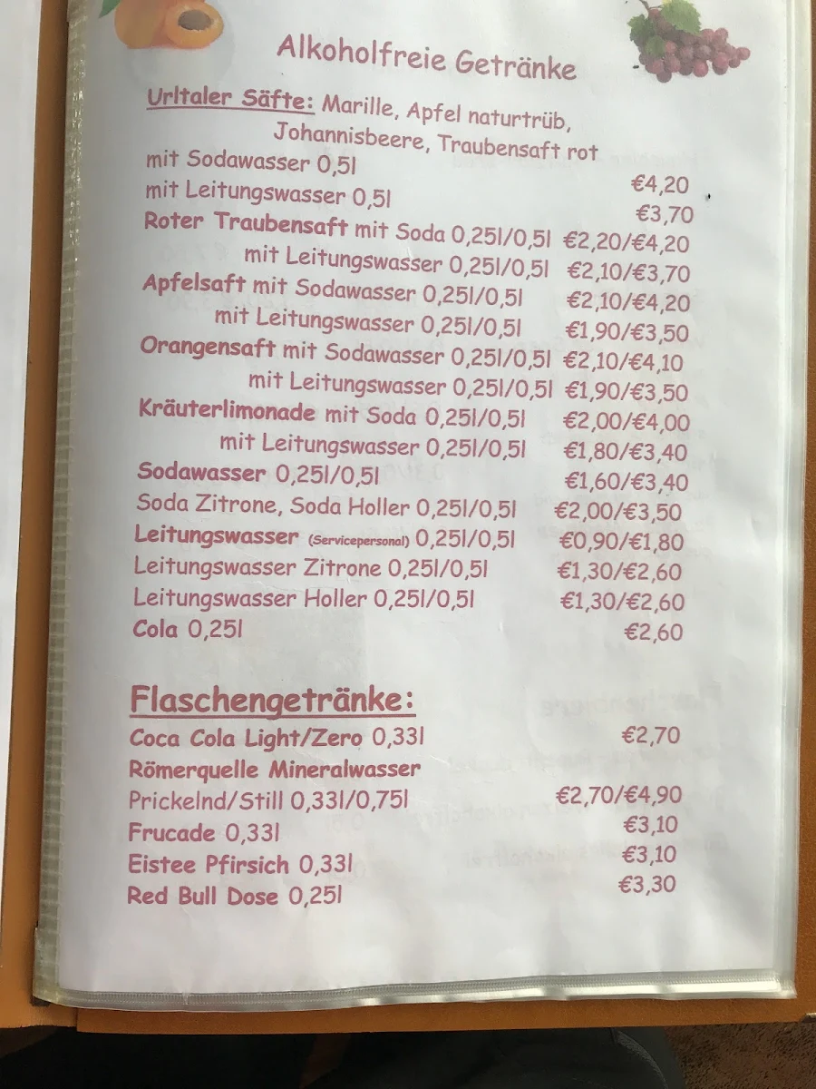 Speisekarte photo 1