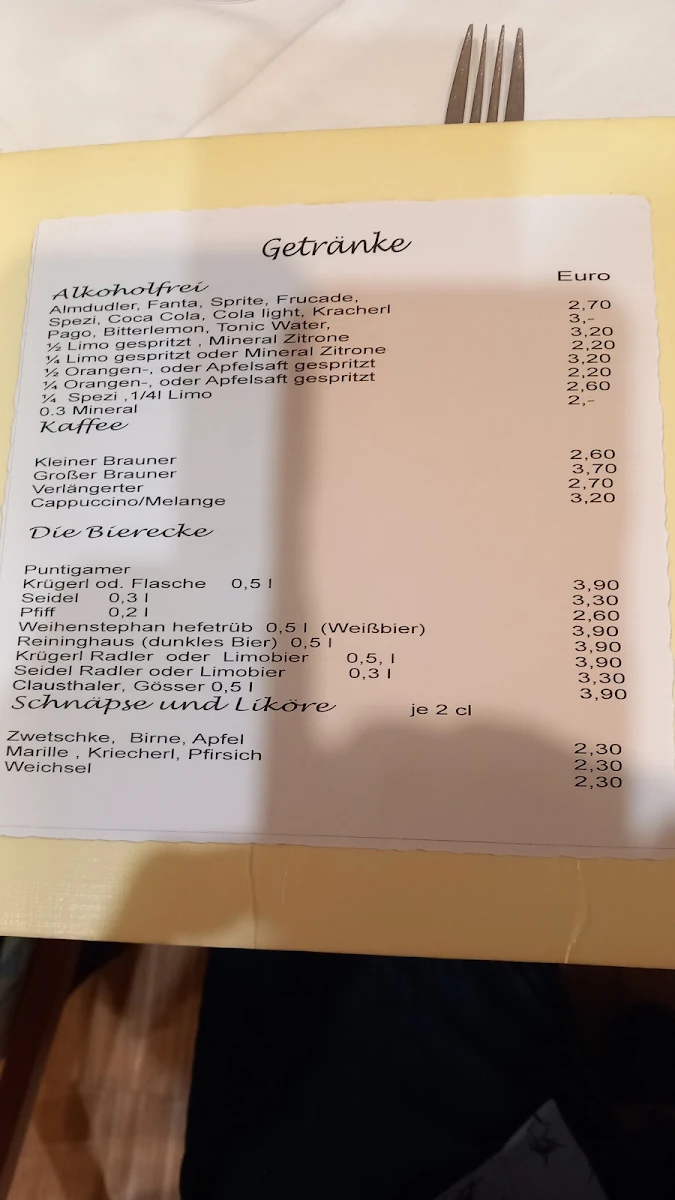 Speisekarte photo 4