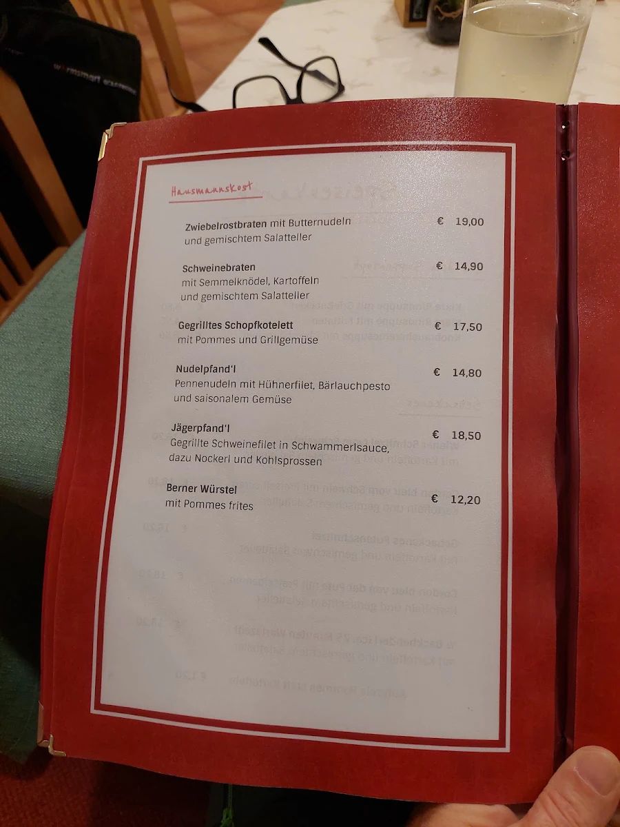 Speisekarte photo 1