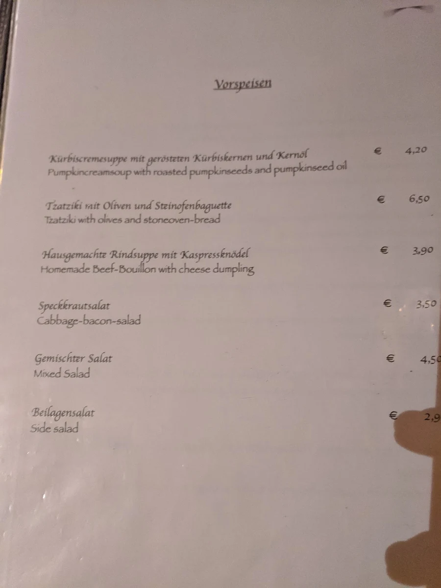 Speisekarte photo 10