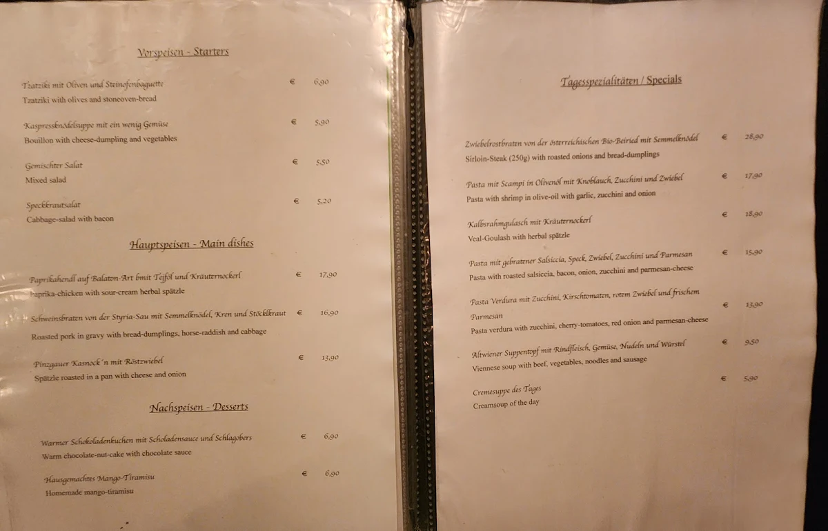 Speisekarte photo 6
