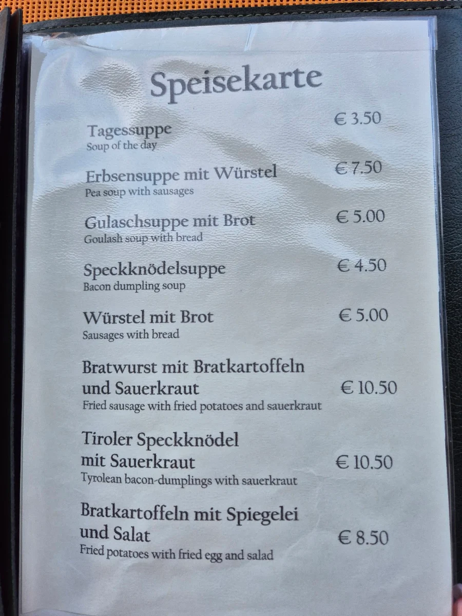 Speisekarte photo 2