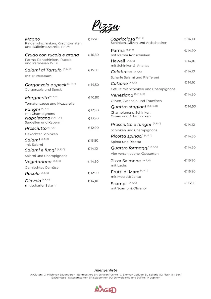 Speisekarte photo 1