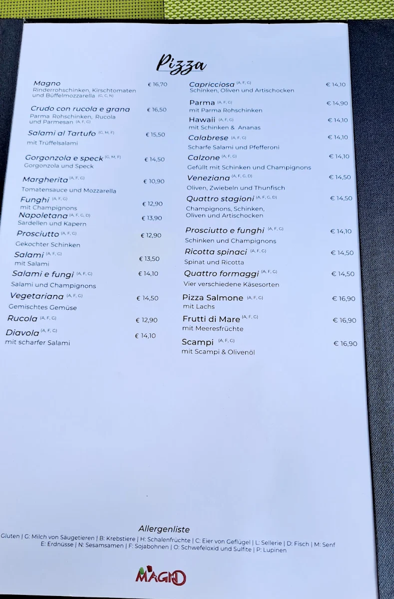 Speisekarte photo 3