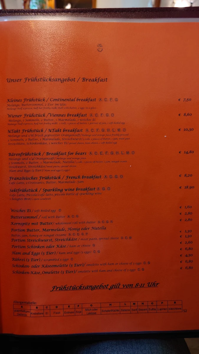 Speisekarte photo 2
