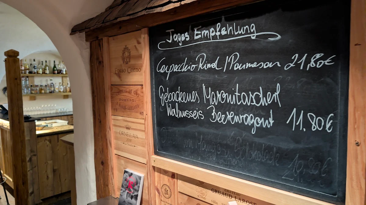 Speisekarte, Kracherlemoos Seefeld