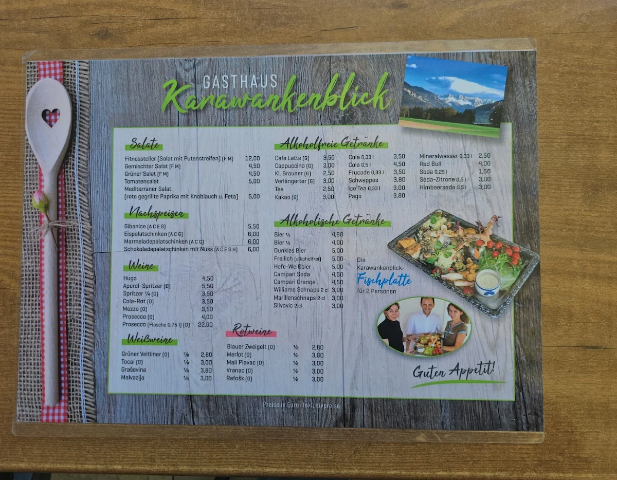 Speisekarte photo 1