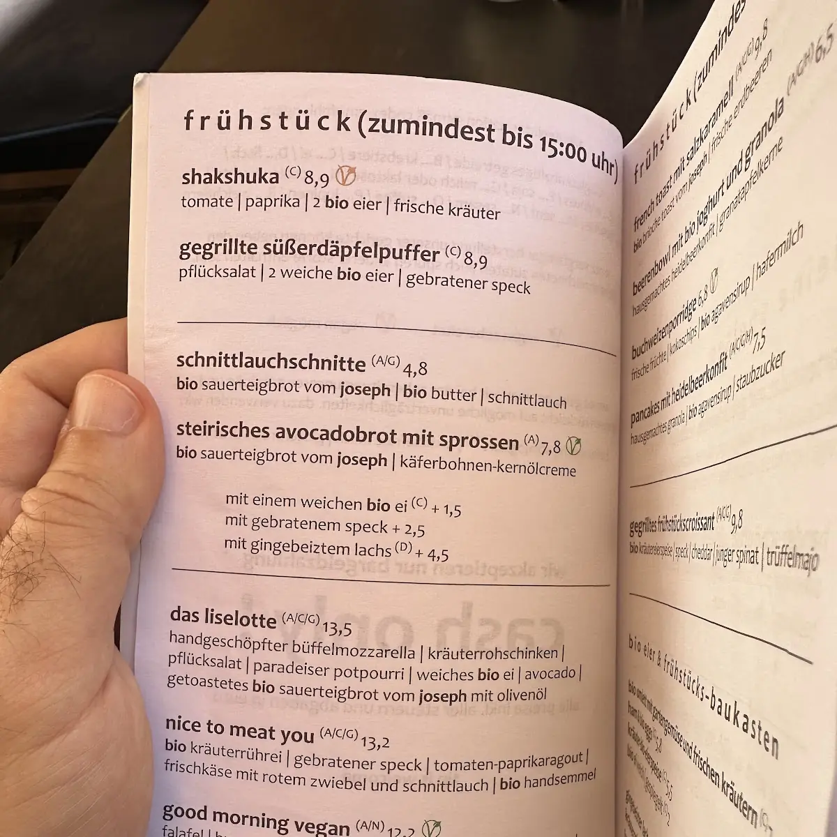 Speisekarte photo 3