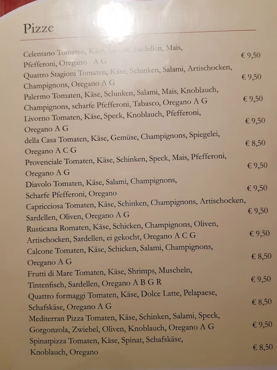 Speisekarte photo 1