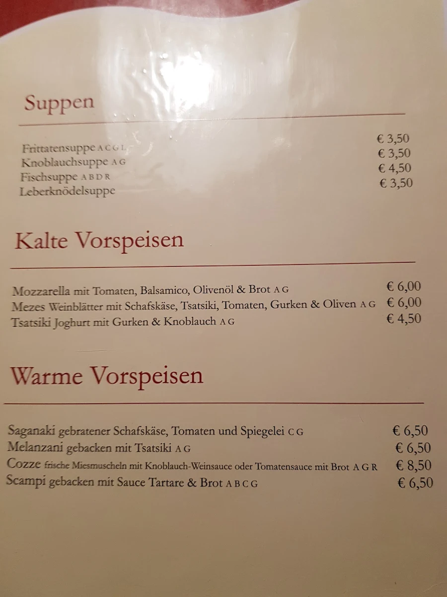 Speisekarte photo 3