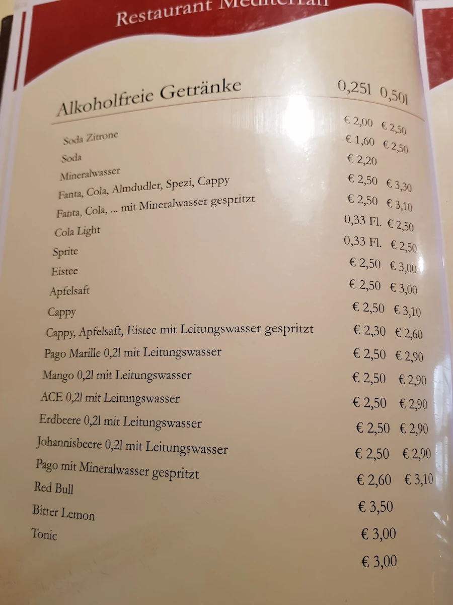 Speisekarte photo 5