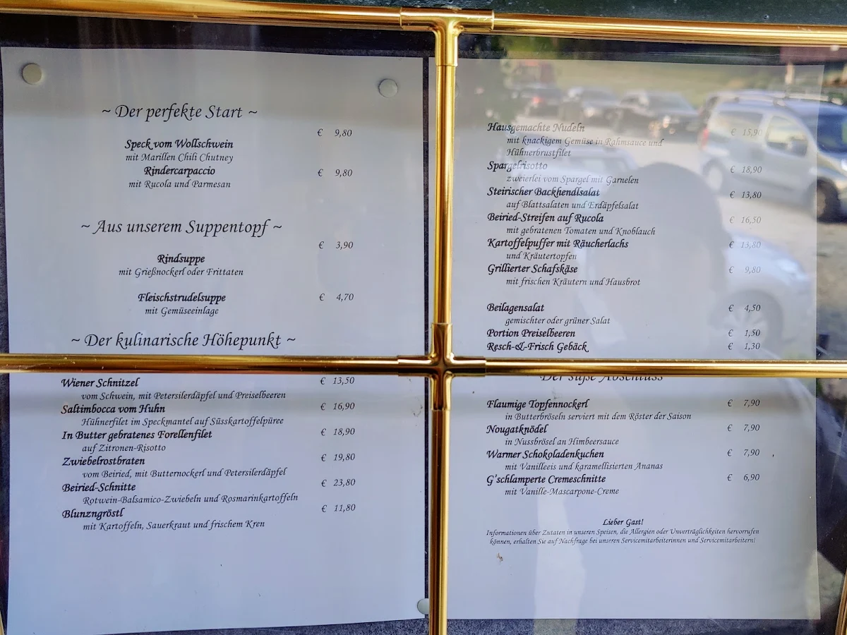 Speisekarte photo 2