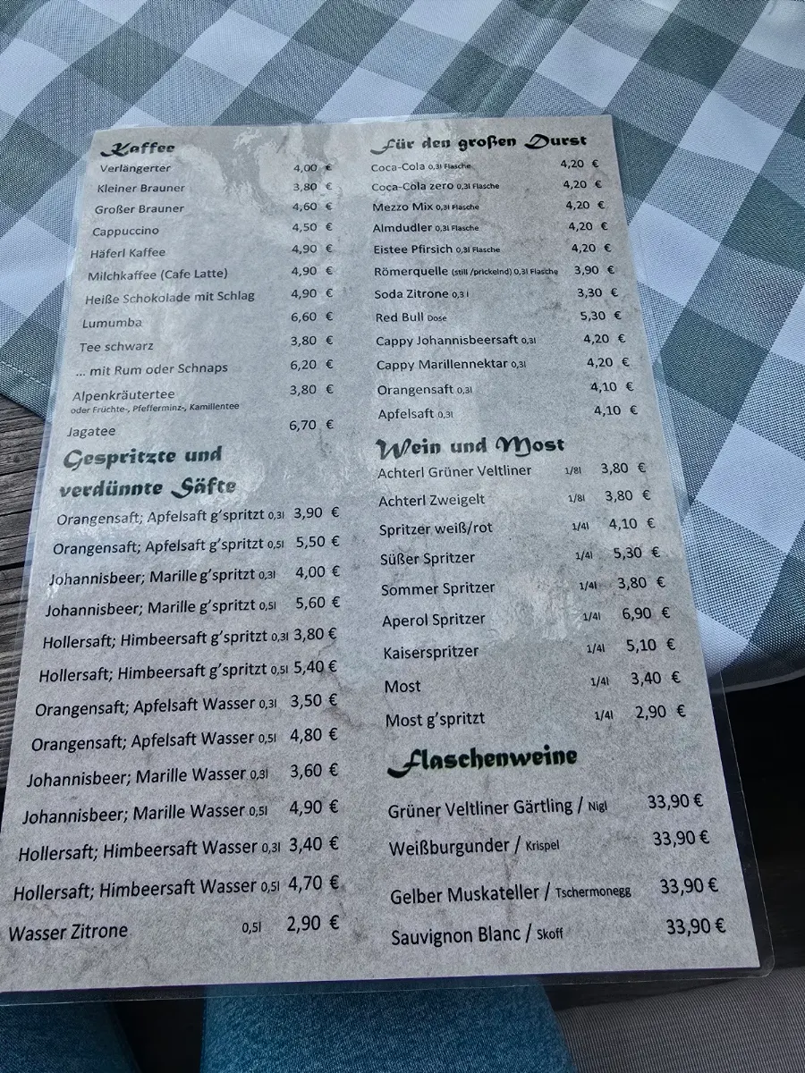Speisekarte photo 1