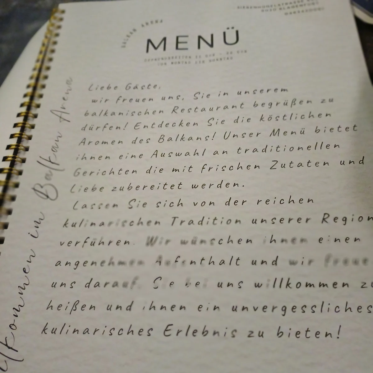 Speisekarte photo 3