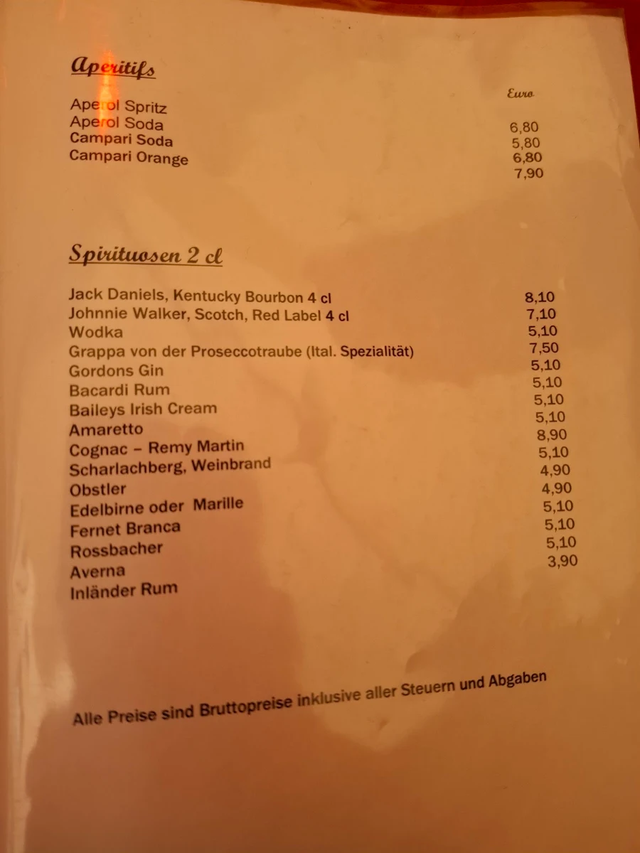 Speisekarte photo 6