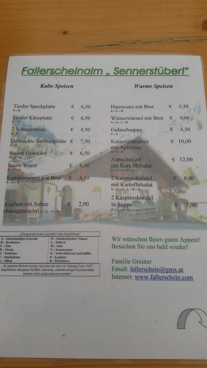 Speisekarte photo 6
