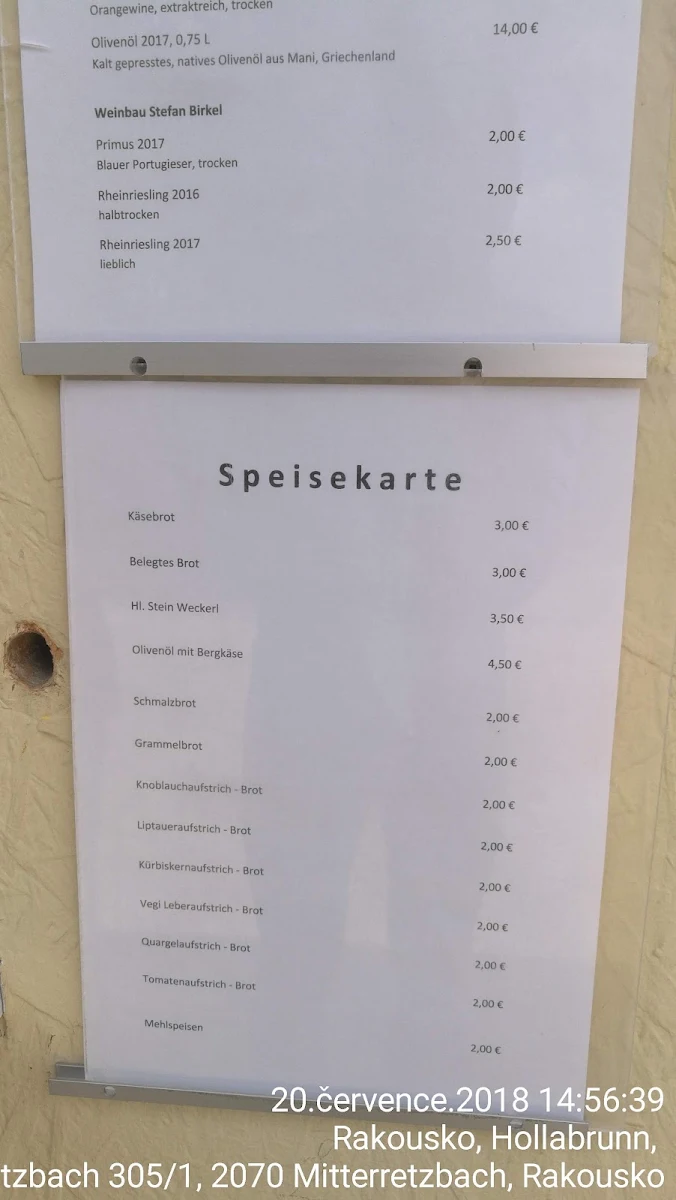 Speisekarte photo 3
