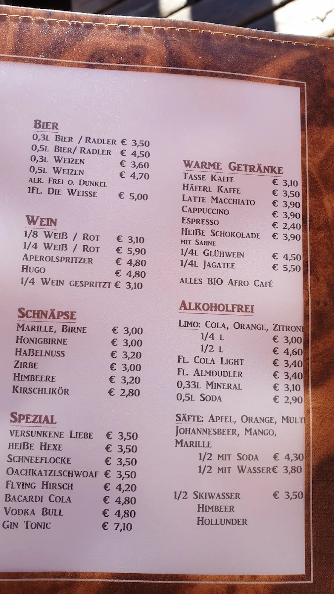 Speisekarte photo 3