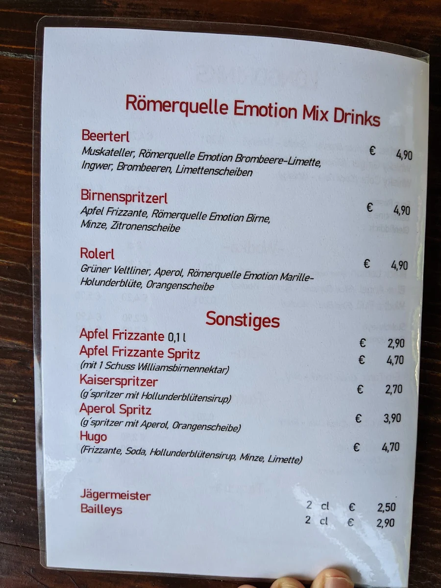 Speisekarte photo 3