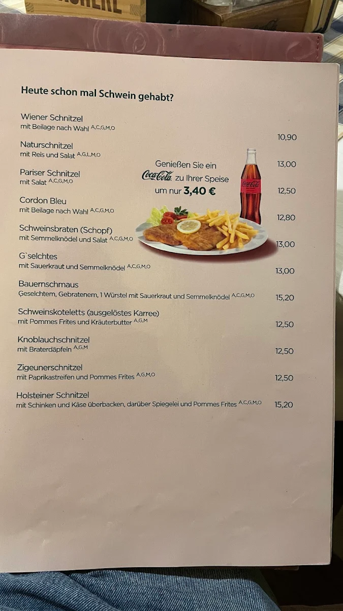 Speisekarte photo 3