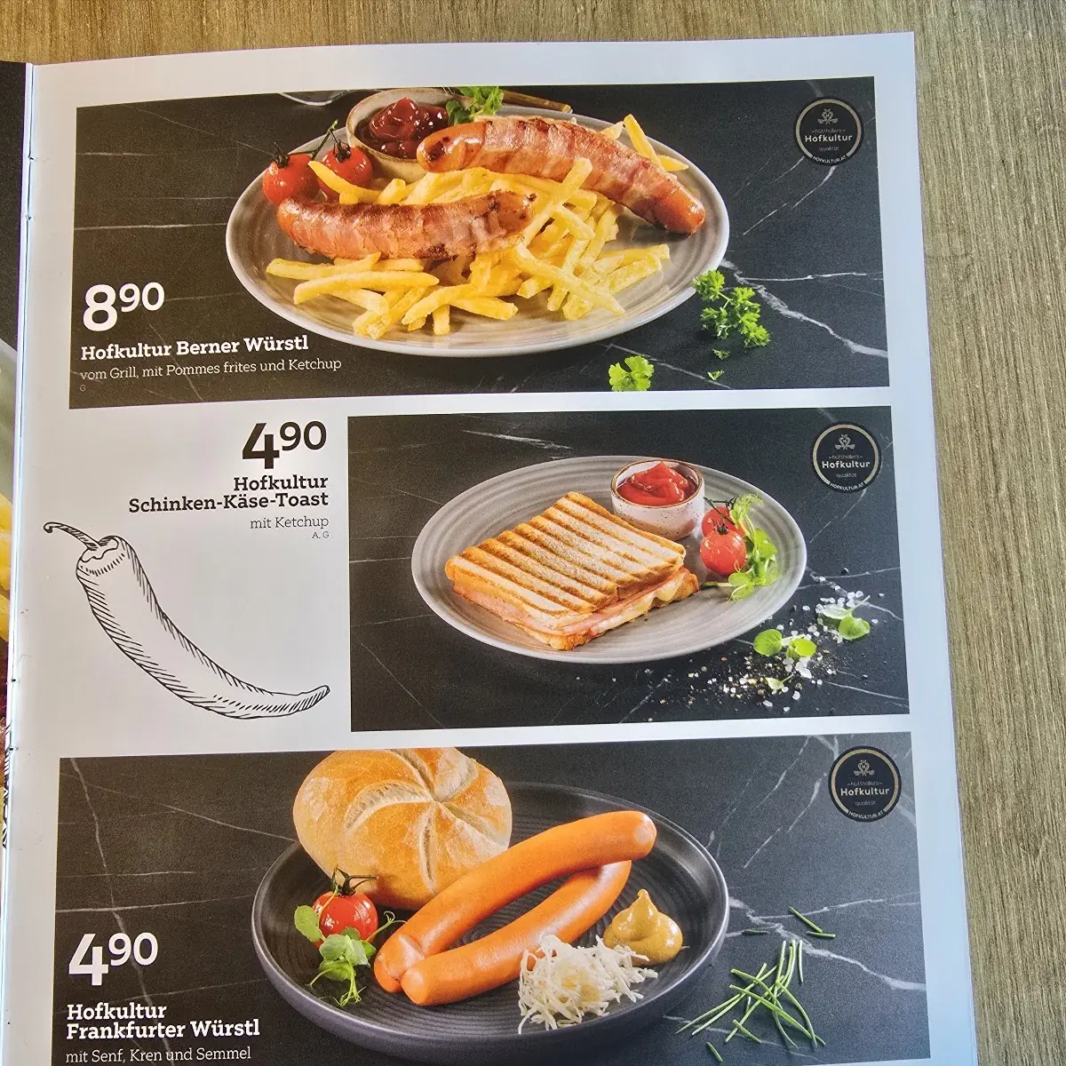 Speisekarte photo 1