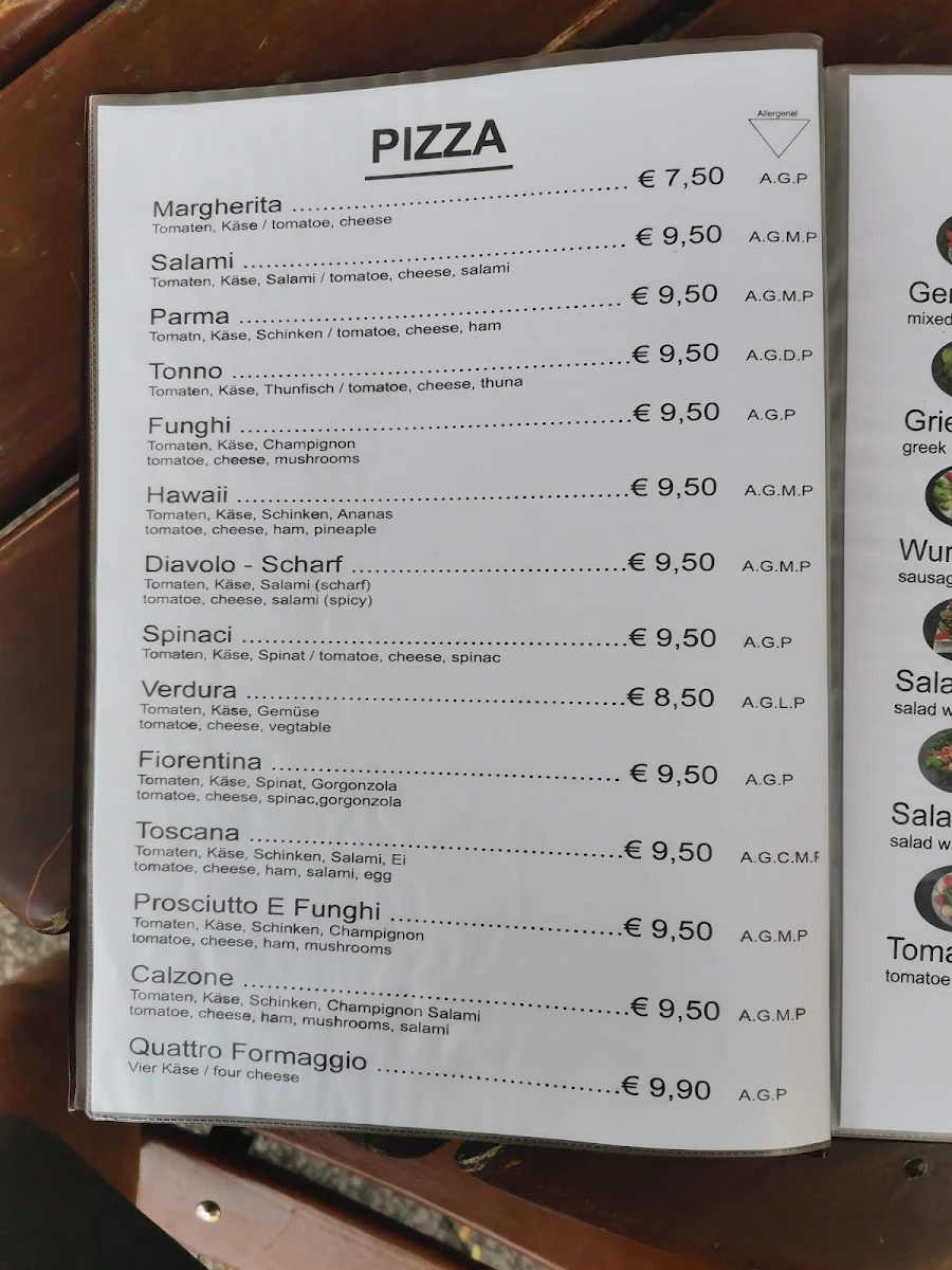 Speisekarte photo 2