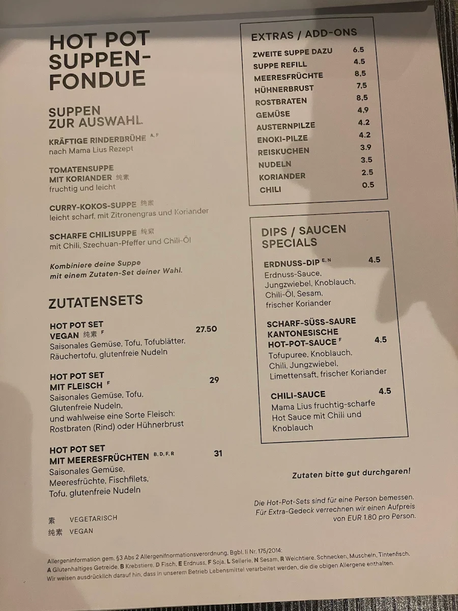 Speisekarte photo 1