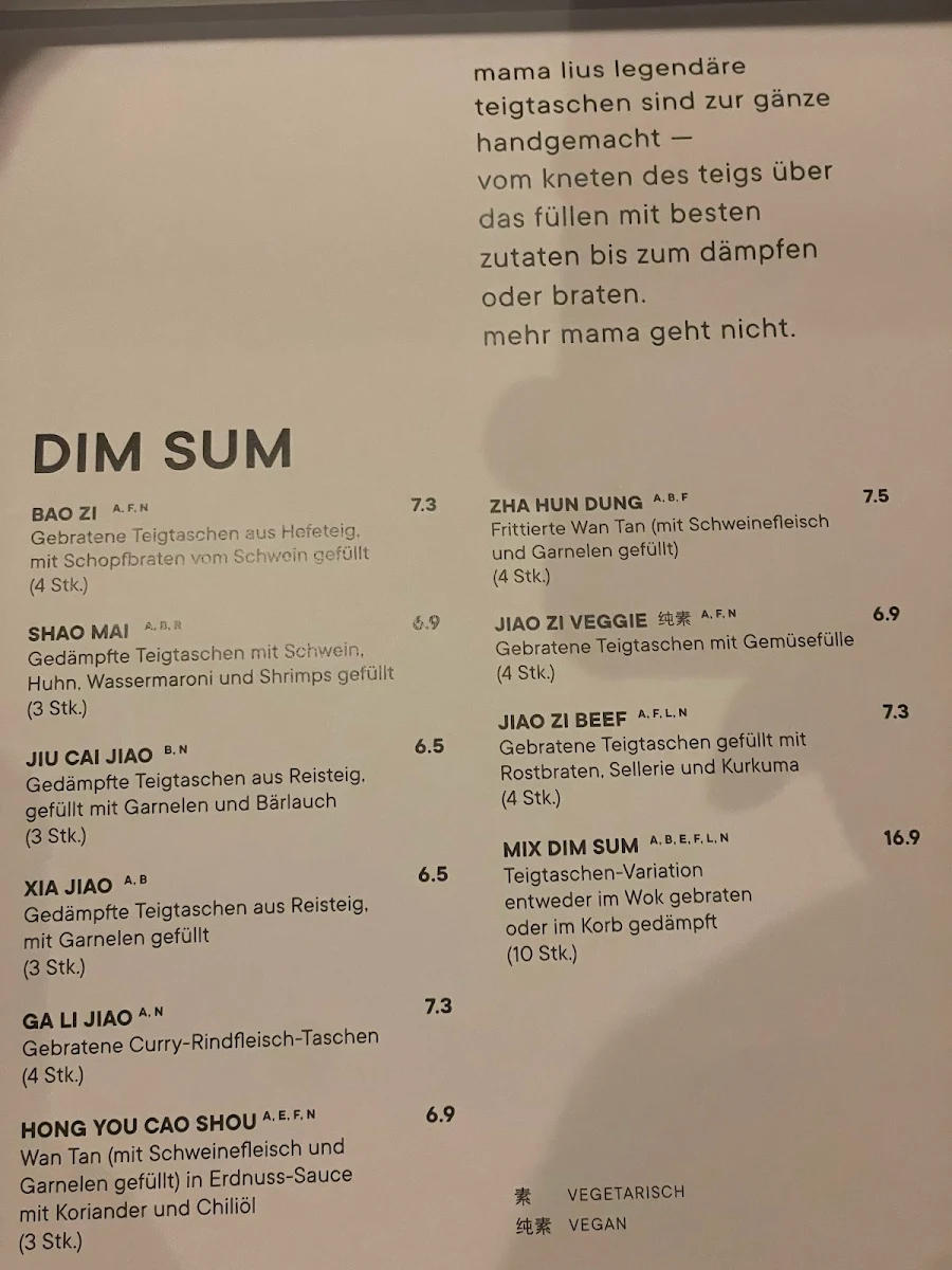 Speisekarte photo 2