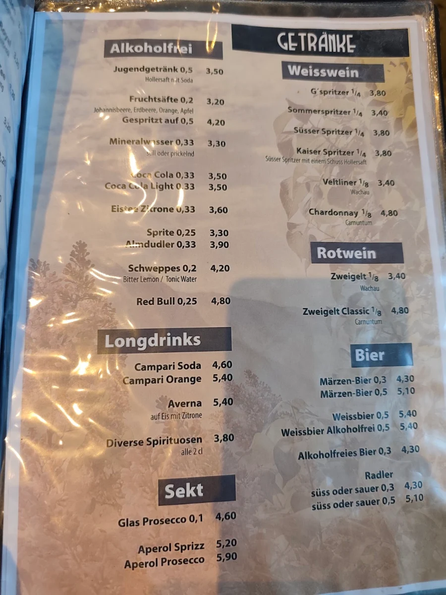 Speisekarte photo 1