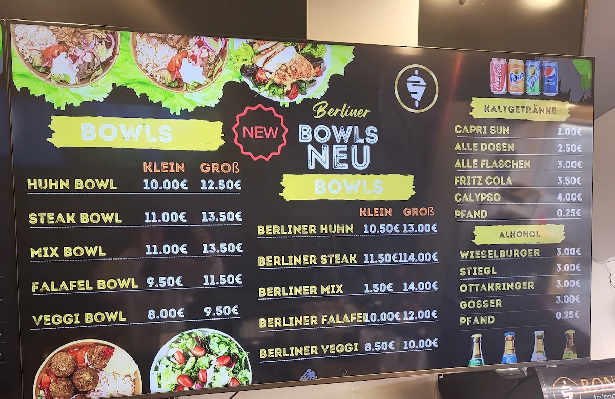 Speisekarte photo 6