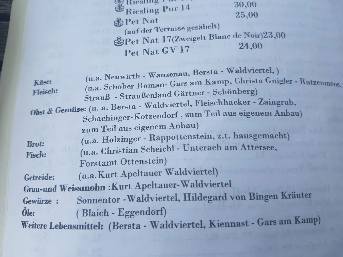 Speisekarte photo 2