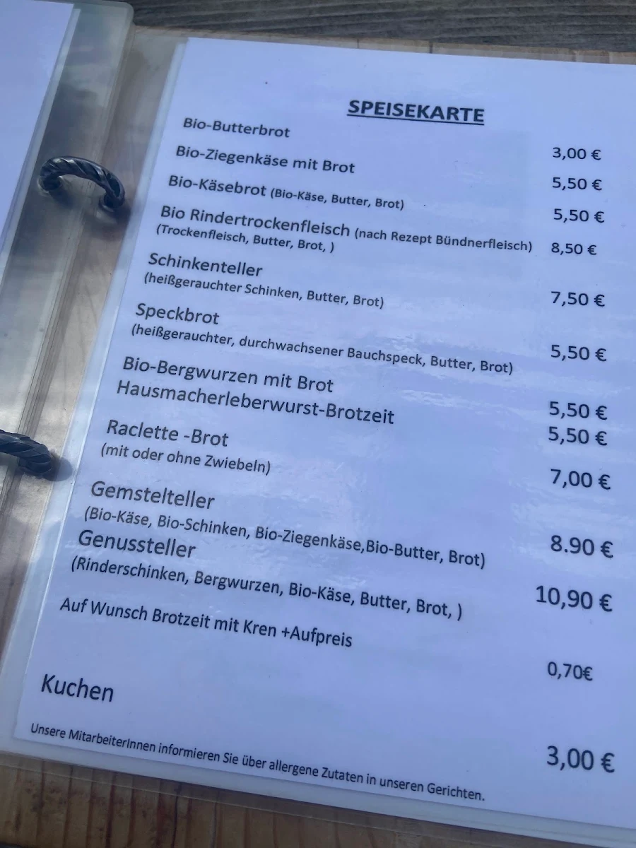 Speisekarte photo 4