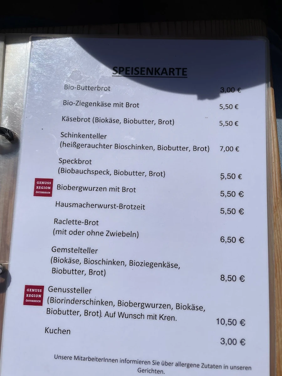 Speisekarte photo 6