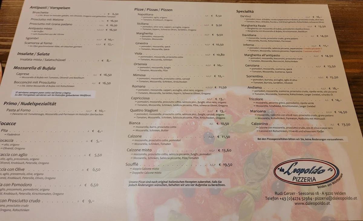 Speisekarte photo 6