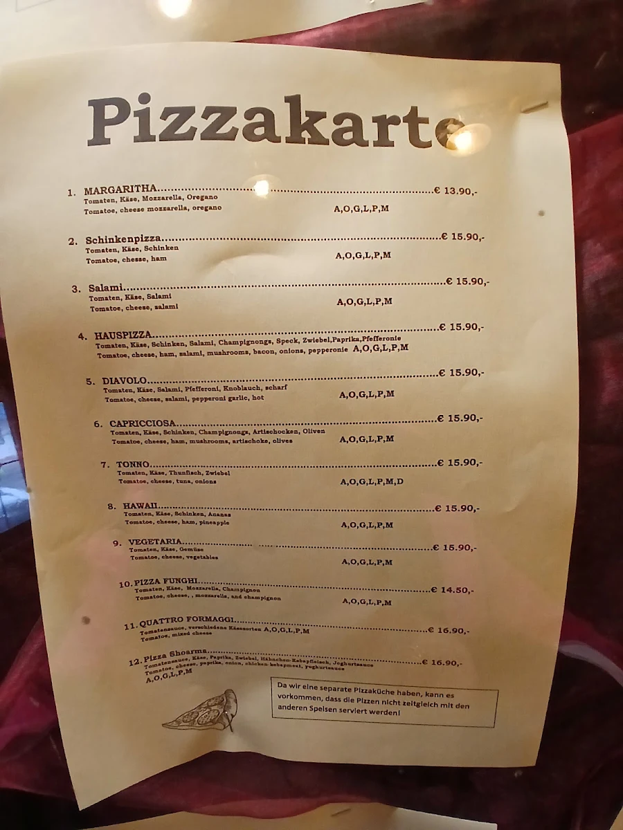 Speisekarte photo 3