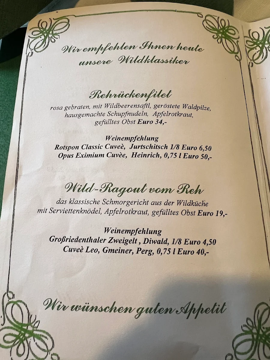 Speisekarte photo 2