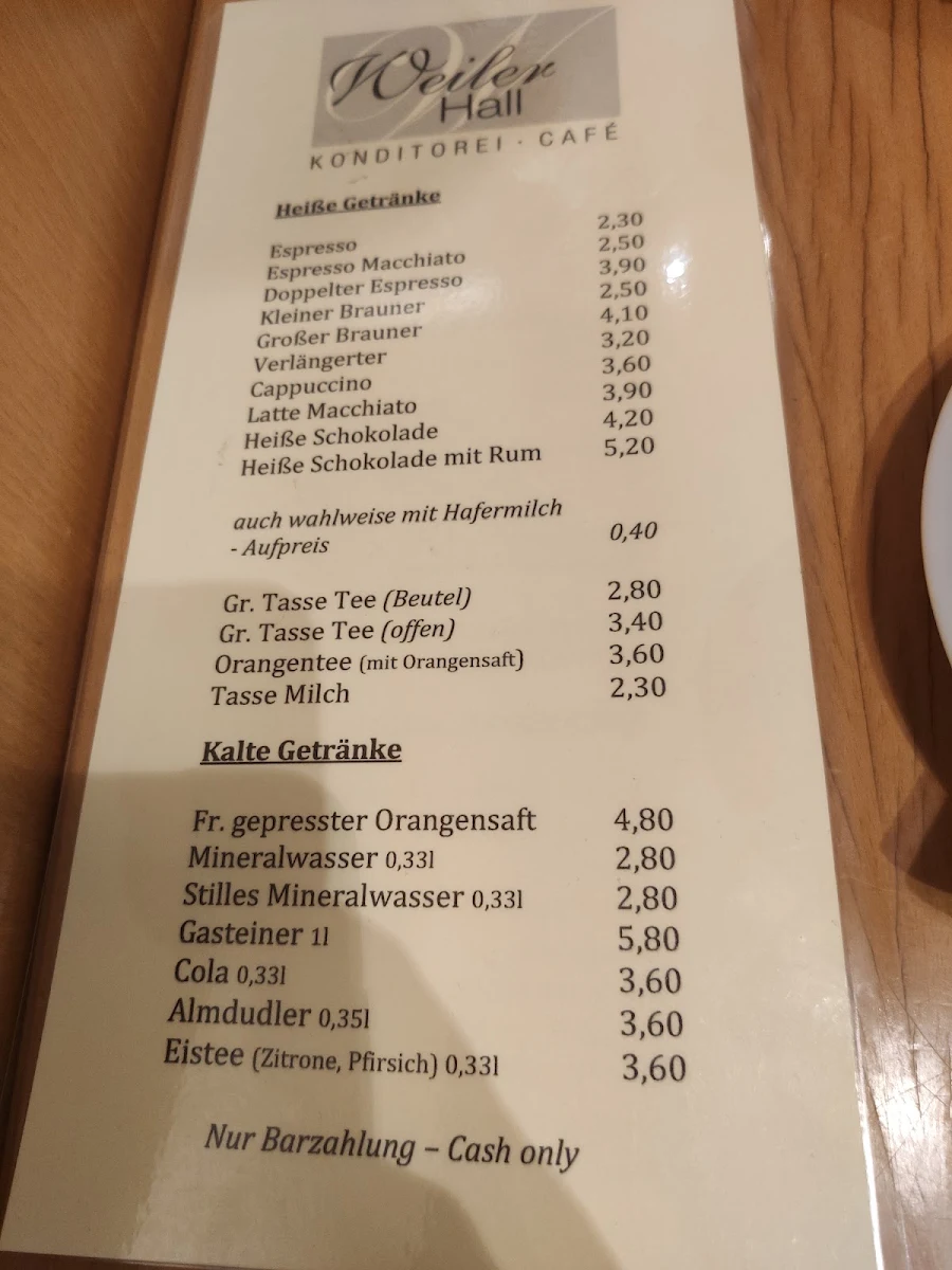 Speisekarte photo 1