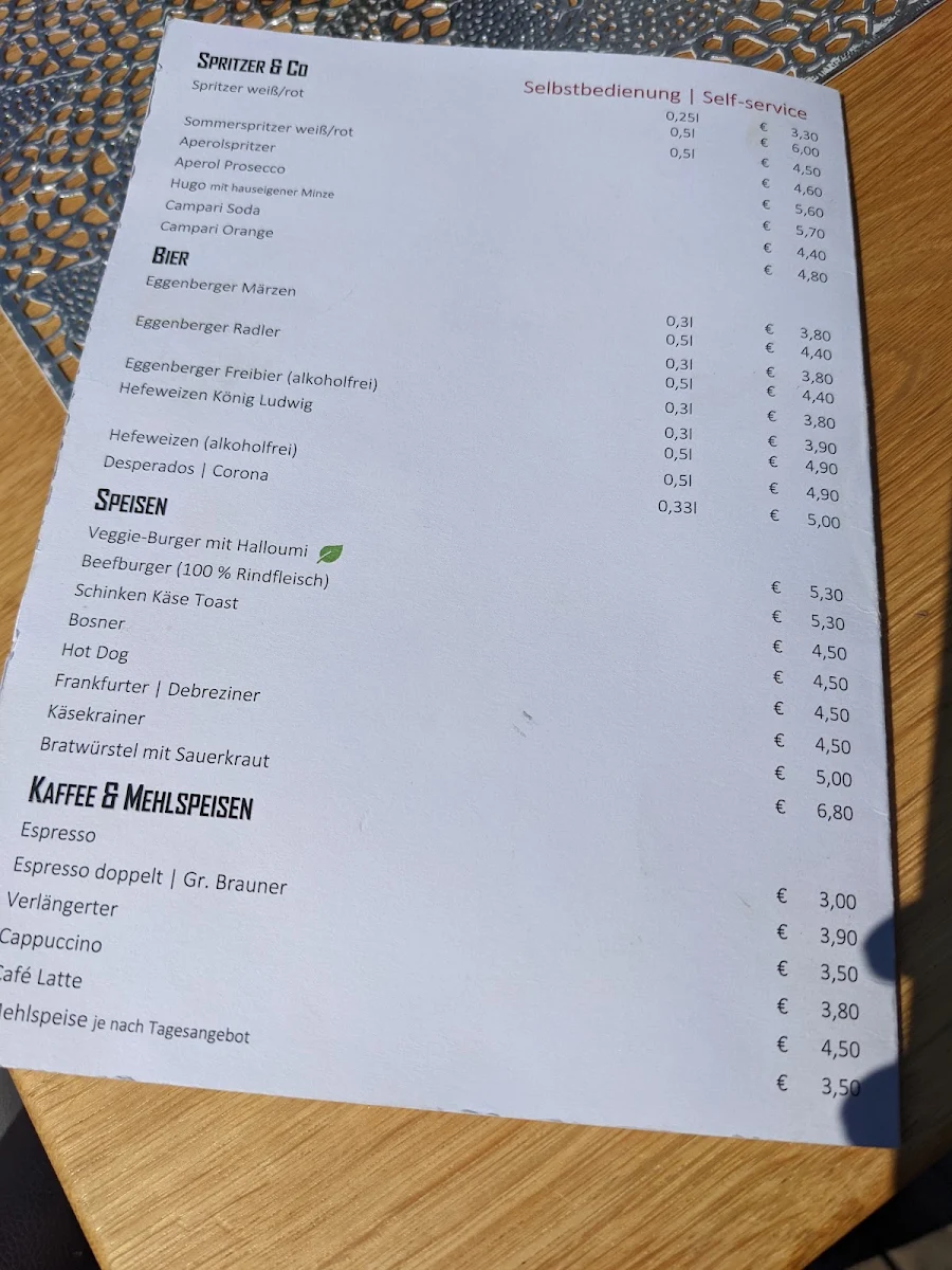 Speisekarte photo 1