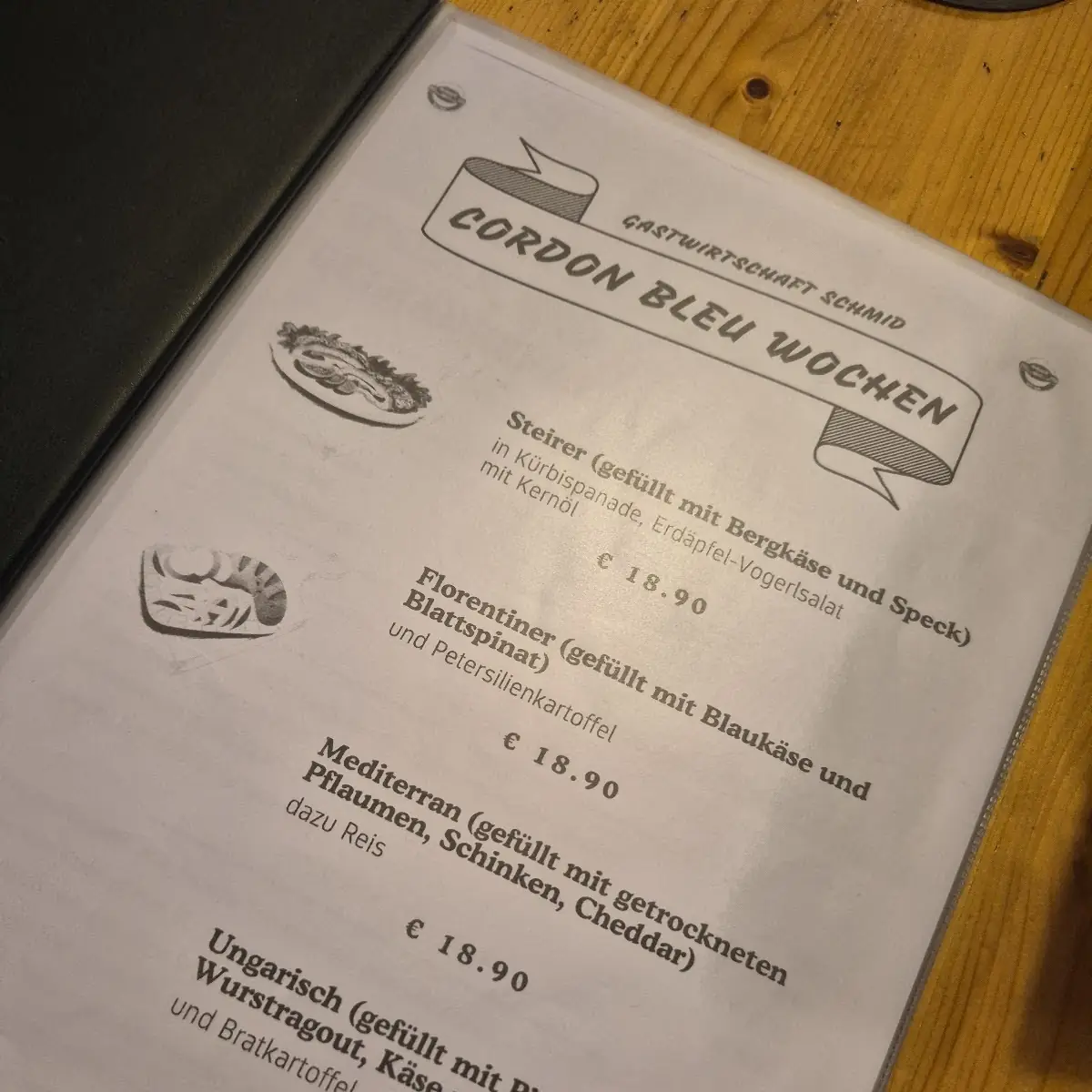 Speisekarte photo 1