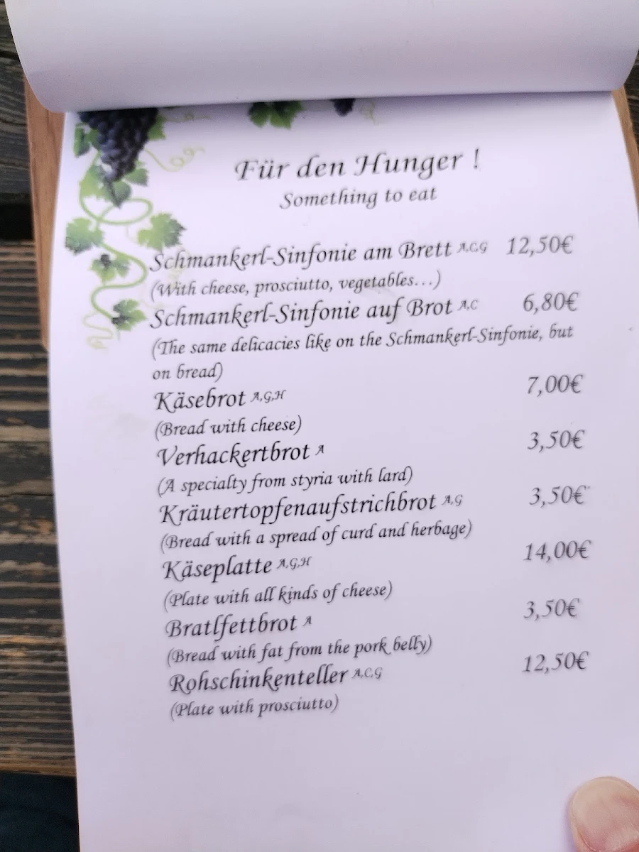 Speisekarte photo 3