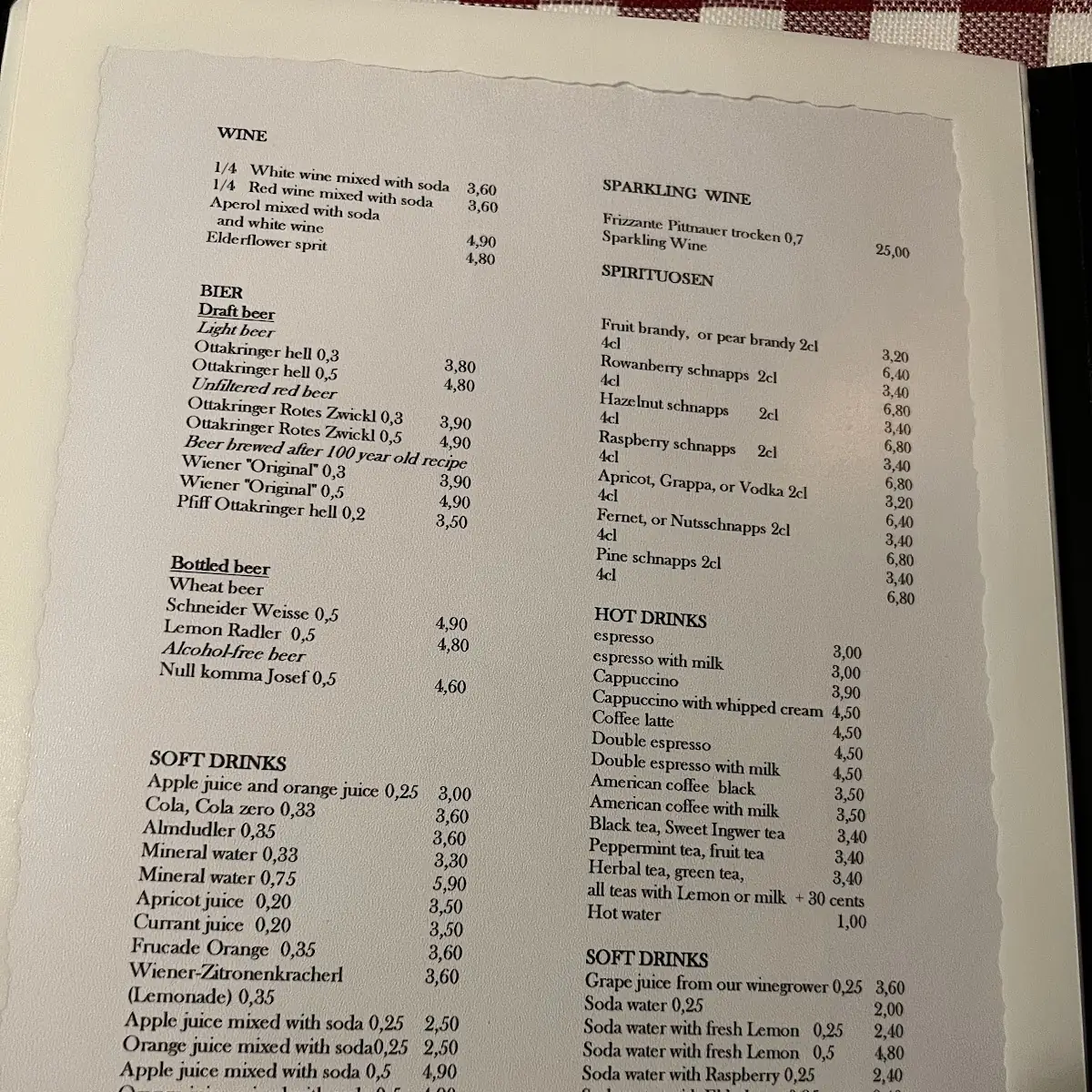 Speisekarte photo 10