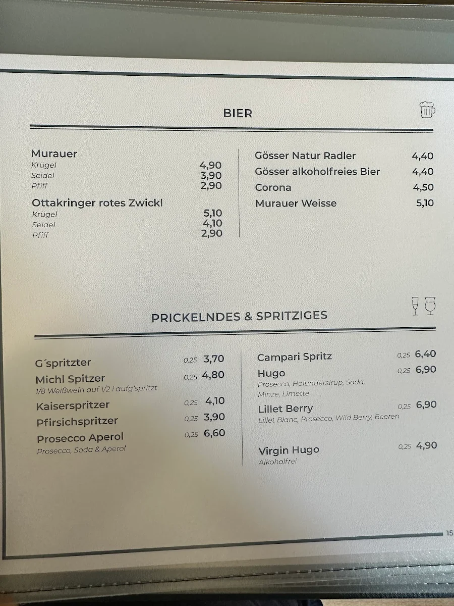 Speisekarte photo 2