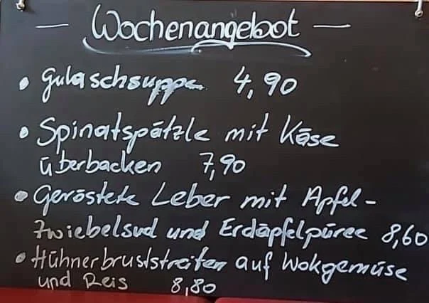 Speisekarte photo 6