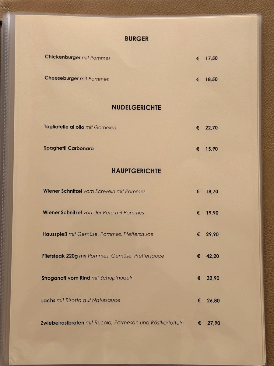 Speisekarte photo 3