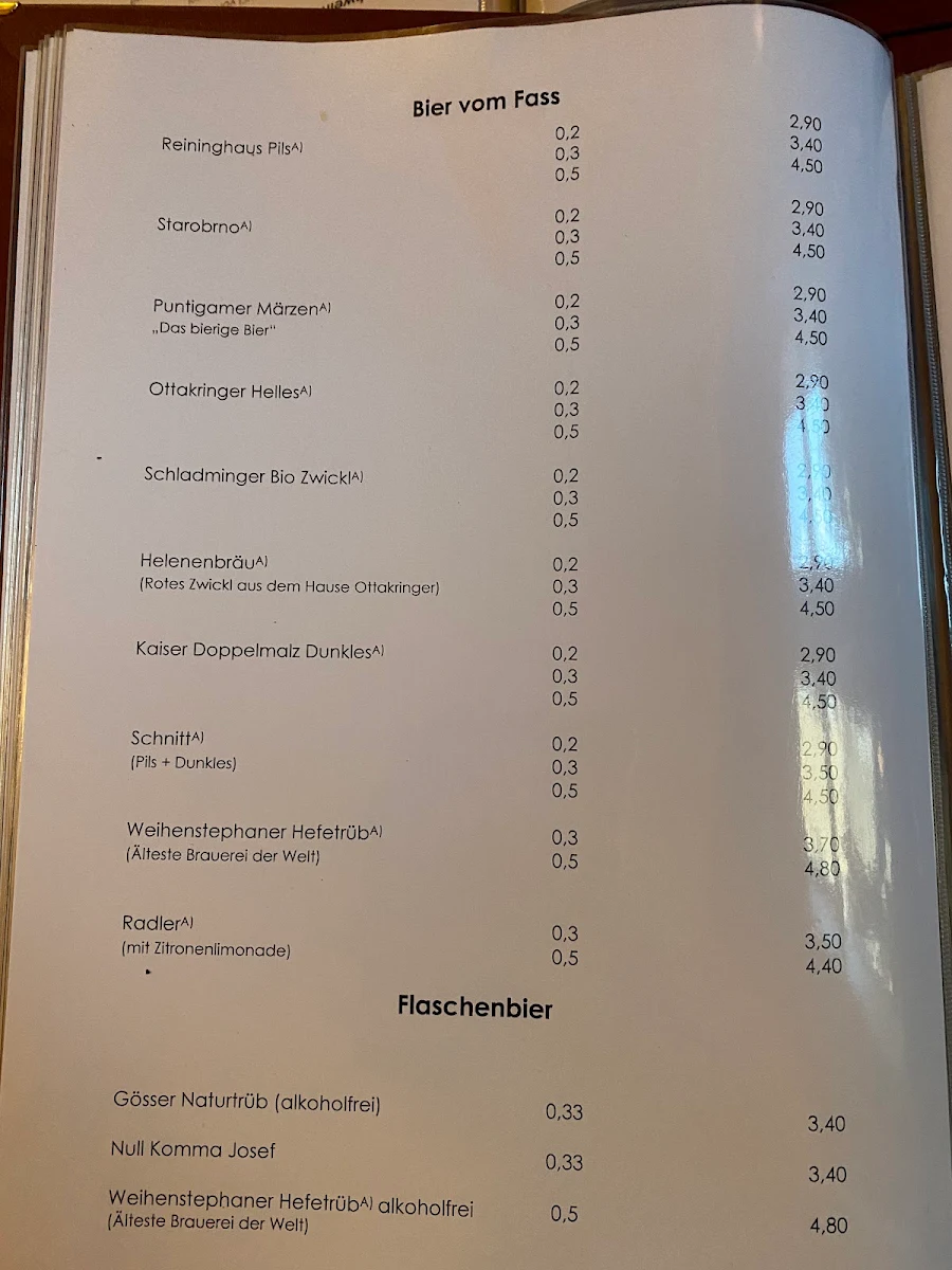 Speisekarte photo 5